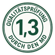Siegel Qualitaetsprüfung durch den MD